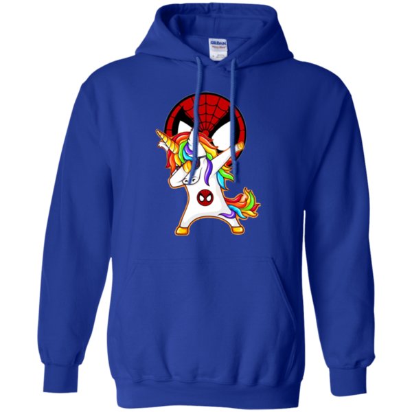 Dabbing Unicorn Loves Spiderman T Shirt Hoodie Sweater 4 » Cool Gifts for You - Mfamilygift Dabbing Unicorn Loves Spiderman T Shirt Hoodie Sweater 4
