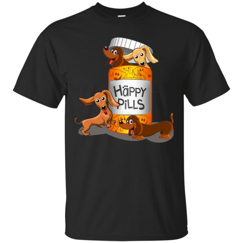 Dachshund Happy Pills T Shirt Hoodies Sweatshirt Dachshund Happy Pills T Shirt Hoodies Sweatshirt