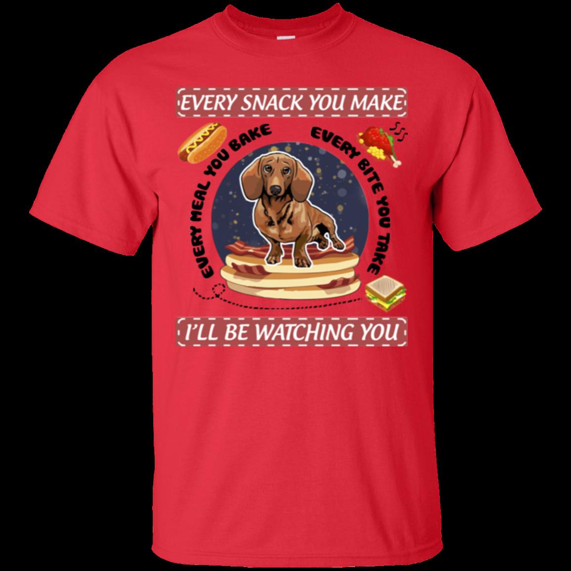 Dachshund Shirts Ill Be Watching You 3 » Cool Gifts for You - Mfamilygift Dachshund Shirts Ill Be Watching You 3