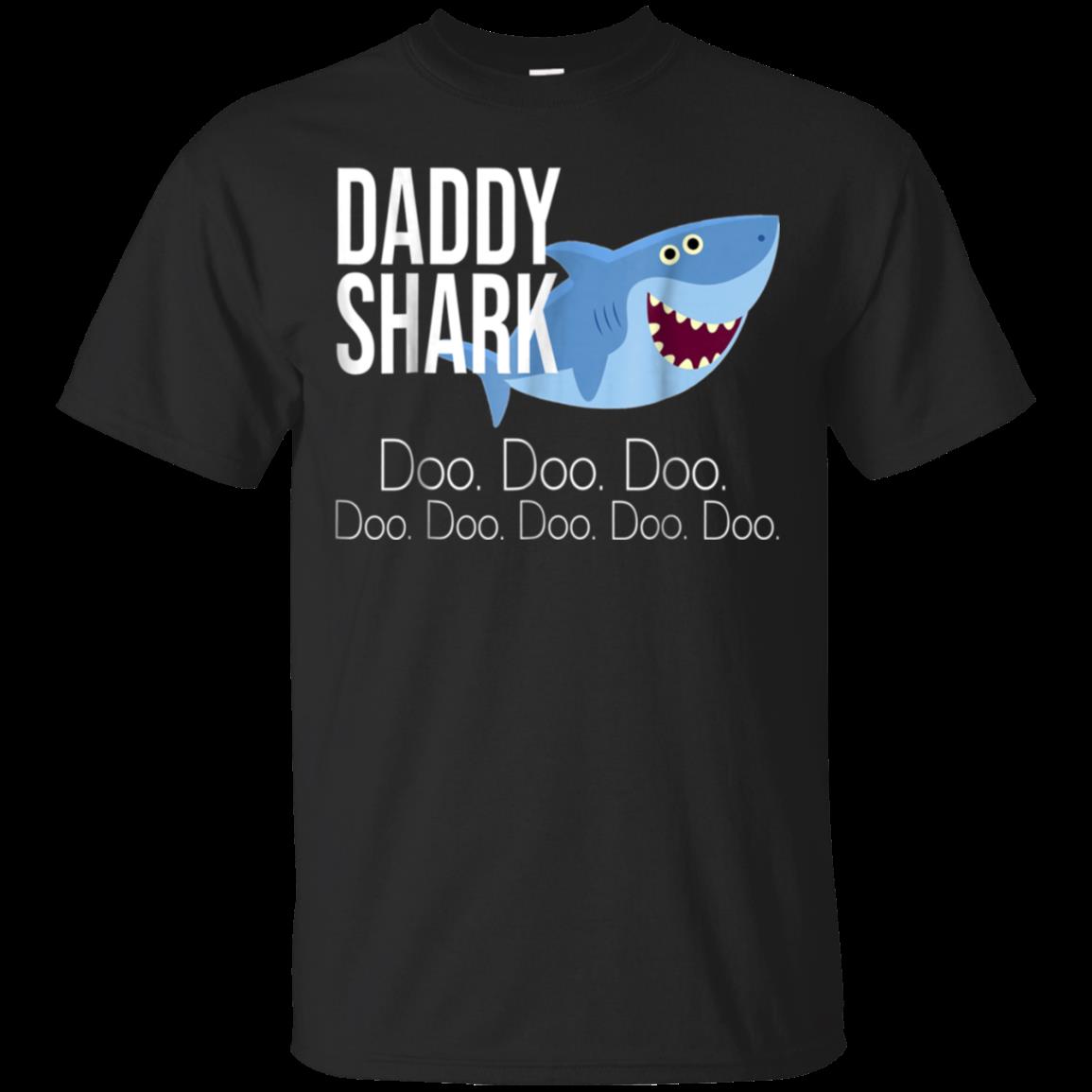 Daddy Shark Baby Mommy Daddy Matching Family Shark Cotton Shirt