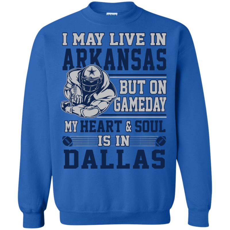 Dallas Cowboys Arkansas Shirts On Gameday My Heart And Soul Is In Dallas 2 » Cool Gifts for You - Mfamilygift Dallas Cowboys Arkansas Shirts On Gameday My Heart And Soul Is In Dallas 2