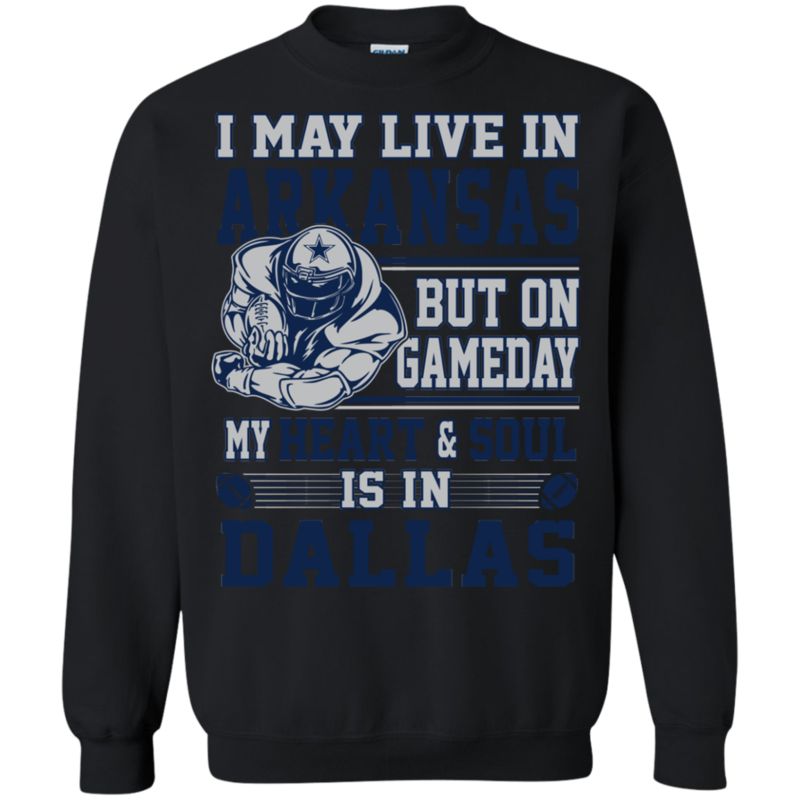 Dallas Cowboys Arkansas Shirts On Gameday My Heart And Soul Is In Dallas 3 » Cool Gifts for You - Mfamilygift Dallas Cowboys Arkansas Shirts On Gameday My Heart And Soul Is In Dallas 3