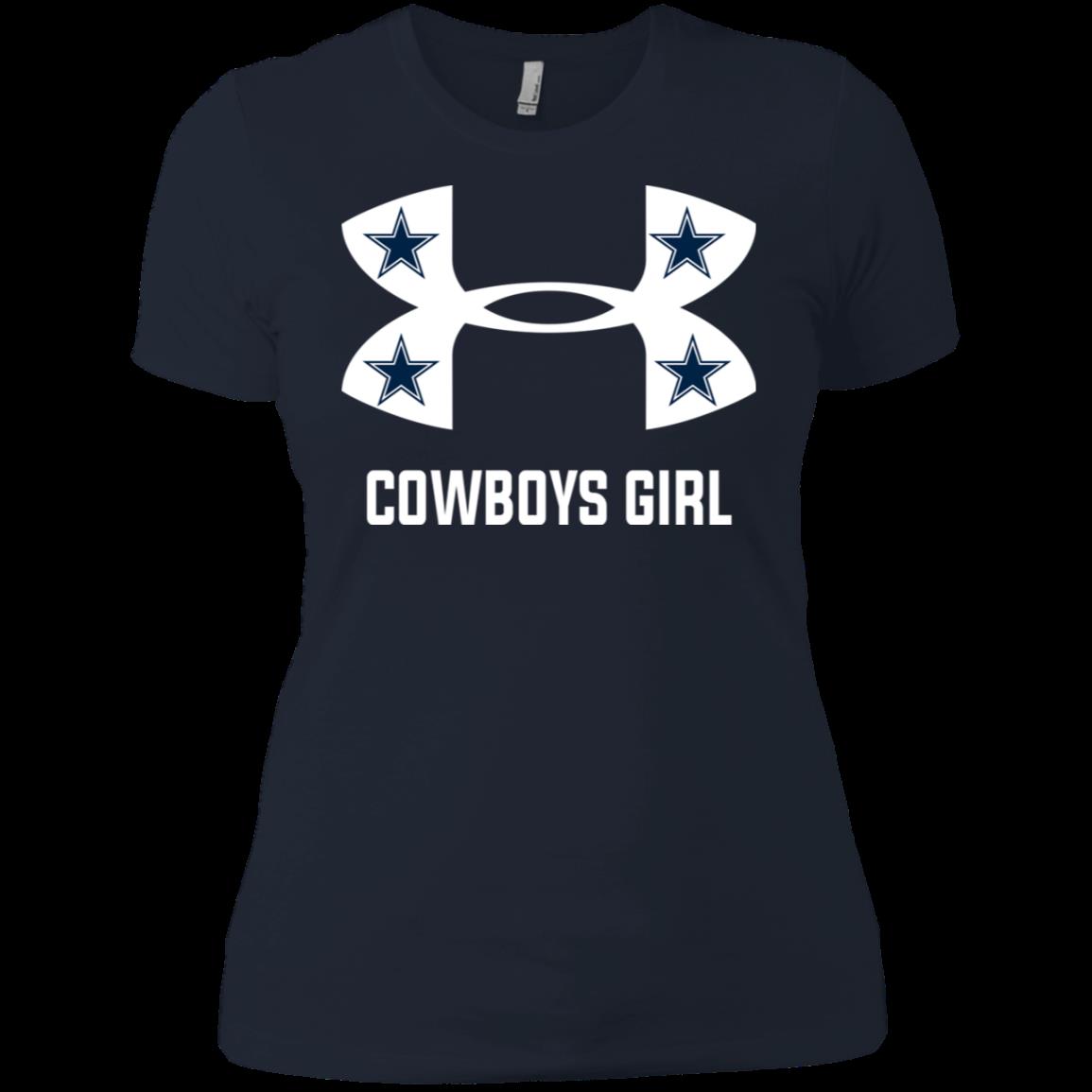 Dallas Cowboys Girl Under Armour Football Nfl Shirt Ladies Boyfriend Shirt 1 » Cool Gifts for You - Mfamilygift Dallas Cowboys Girl Under Armour Football Nfl Shirt Ladies Boyfriend Shirt 1
