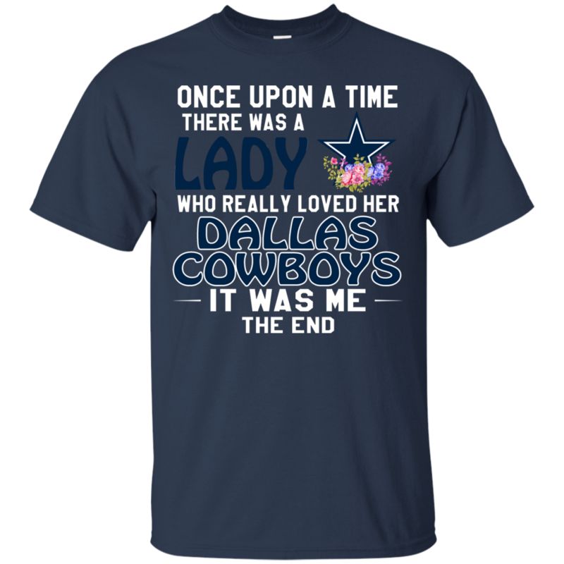 Dallas Cowboys Lady Funny Shirts Once Upon A Time 1 » Cool Gifts for You - Mfamilygift Dallas Cowboys Lady Funny Shirts Once Upon A Time 1