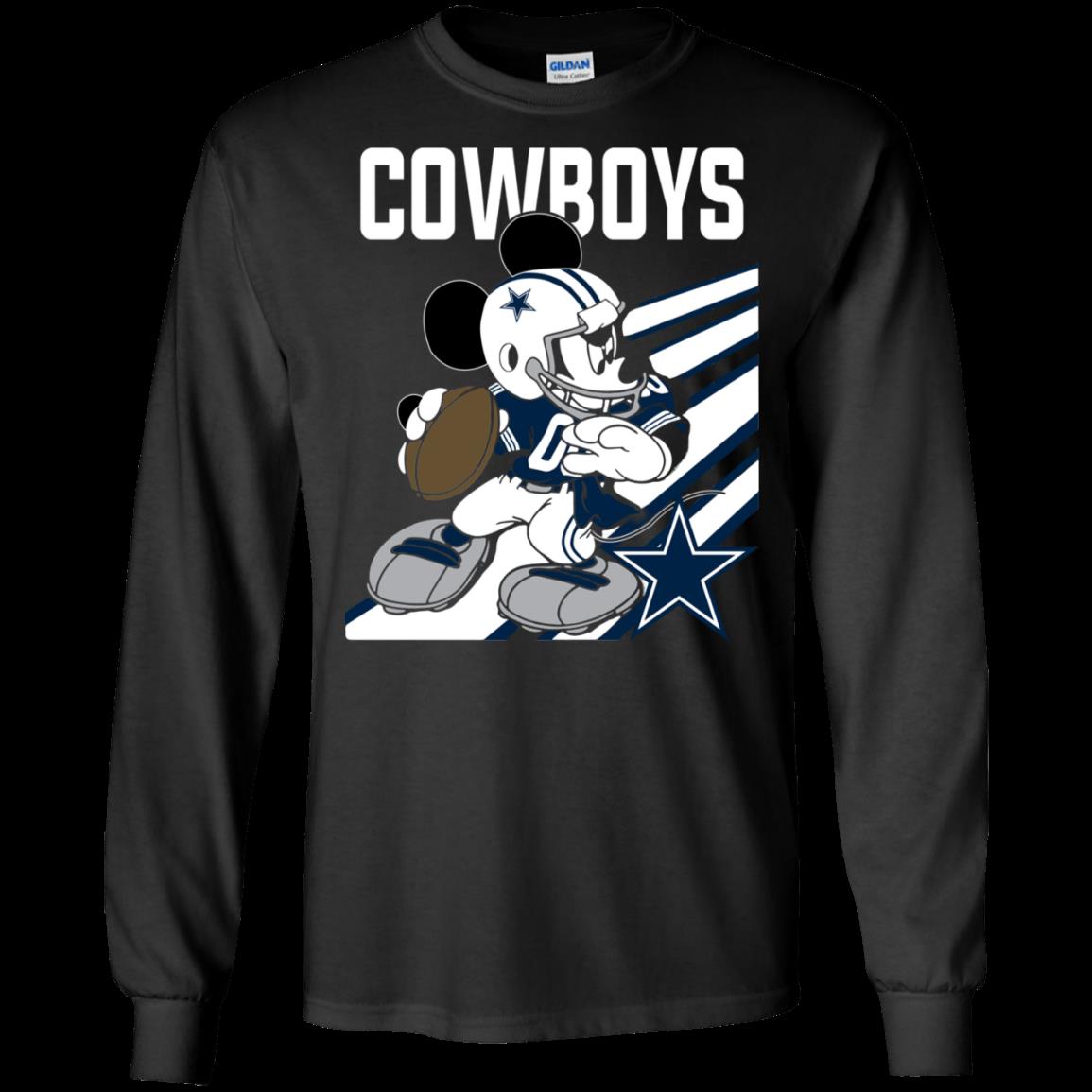 Dallas Cowboys Mickey Mouse Disney Nfl Shirt Ultra Cotton Shirt