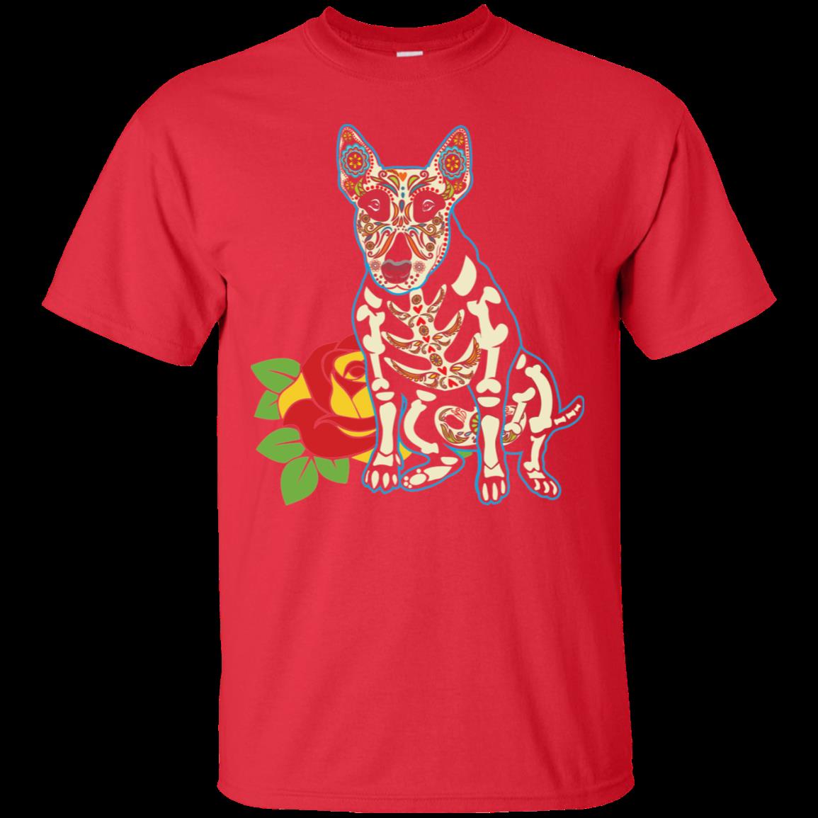 Day Of The Dead Bull Terrier Dog T Shirt Hoodies Sweatshirt 1 » Cool Gifts for You - Mfamilygift Day Of The Dead Bull Terrier Dog T Shirt Hoodies Sweatshirt 1