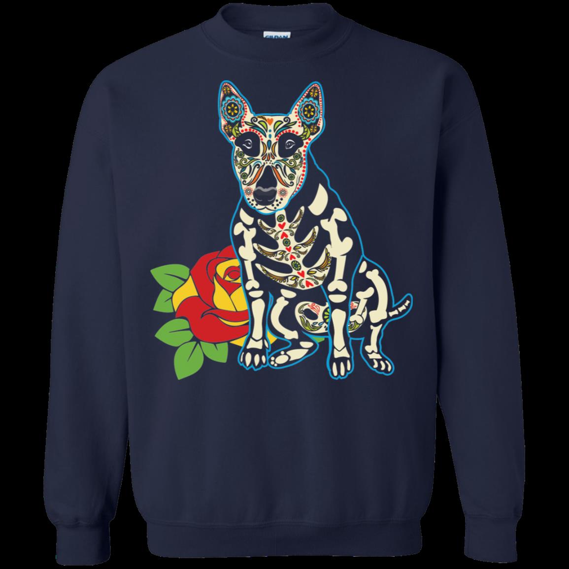 Day Of The Dead Bull Terrier Dog T Shirt Hoodies Sweatshirt 2 » Cool Gifts for You - Mfamilygift Day Of The Dead Bull Terrier Dog T Shirt Hoodies Sweatshirt 2