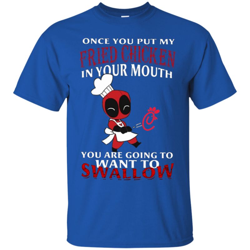 Deadpool Chick-fil-a Once You Put My Fried Chicken In Your Mouth You Are Going To Want To Swallow T Shirt Hoodie Sweater 1 » Cool Gifts for You - Mfamilygift Deadpool Chick-fil-a Once You Put My Fried Chicken In Your Mouth You Are Going To Want To Swallow T Shirt Hoodie Sweater 1