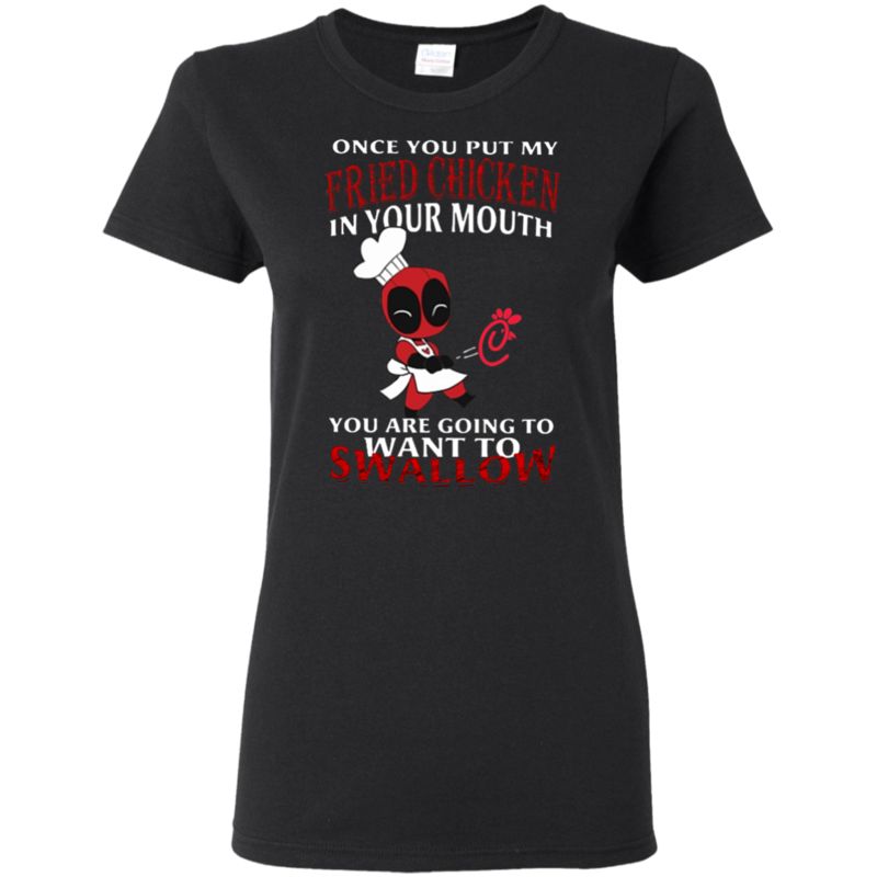 Deadpool Chick-fil-a Once You Put My Fried Chicken In Your Mouth You Are Going To Want To Swallow T Shirt Hoodie Sweater 2 » Cool Gifts for You - Mfamilygift Deadpool Chick-fil-a Once You Put My Fried Chicken In Your Mouth You Are Going To Want To Swallow T Shirt Hoodie Sweater 2