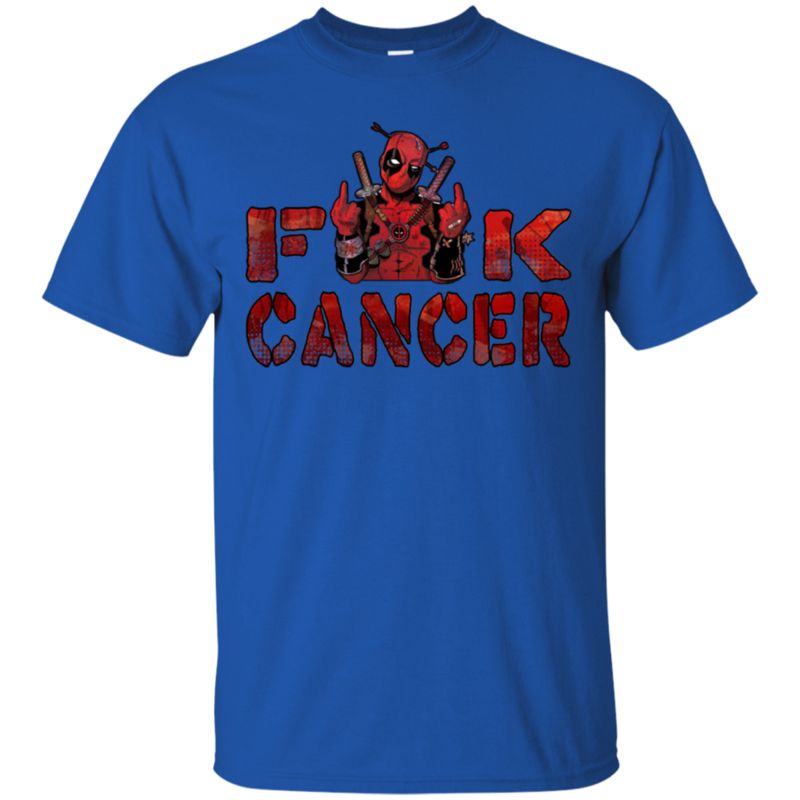 Deadpool Fuck Cancer T Shirt Hoodies Sweatshirt