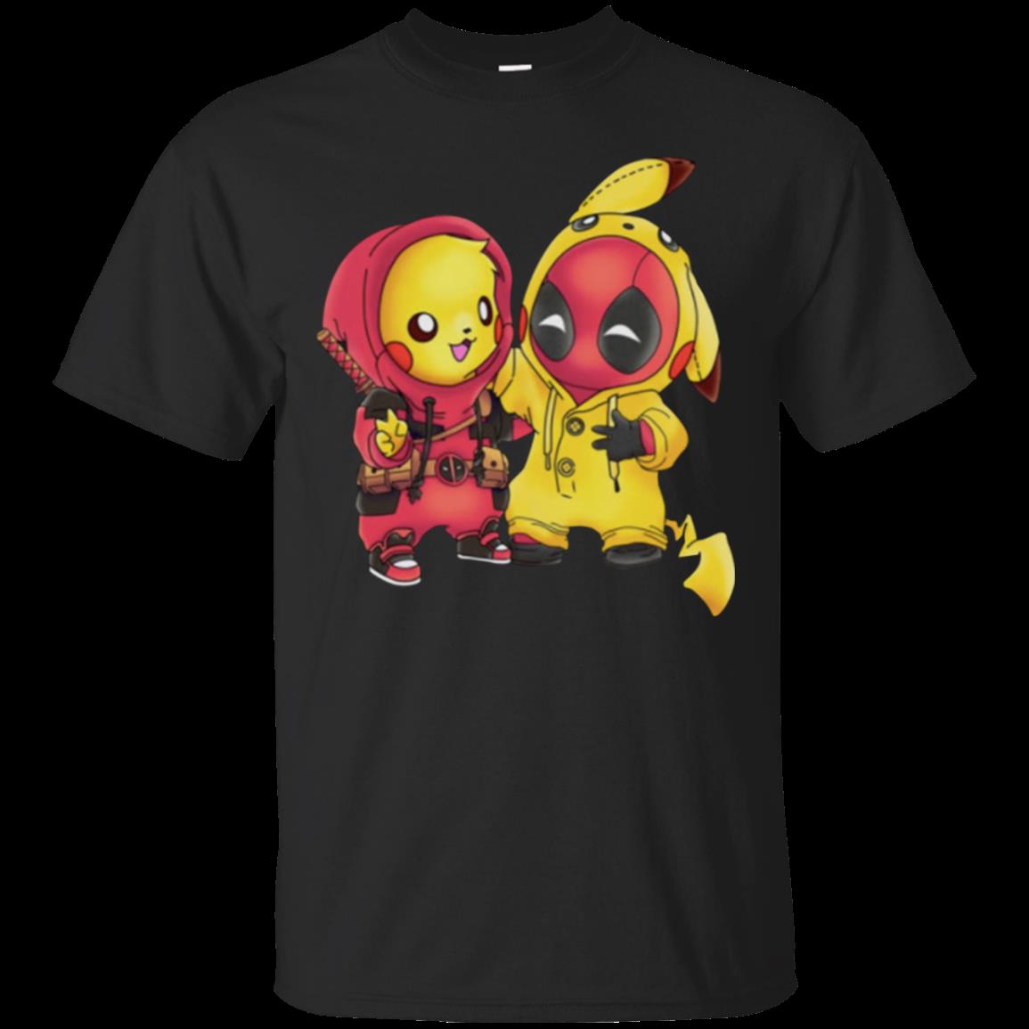 Deadpool Pikachu Shirt Cotton Shirt