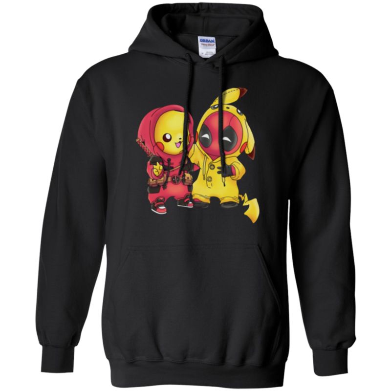 Deadpool Pikachu Shirt Hoodie Deadpool Pikachu Shirt Hoodie