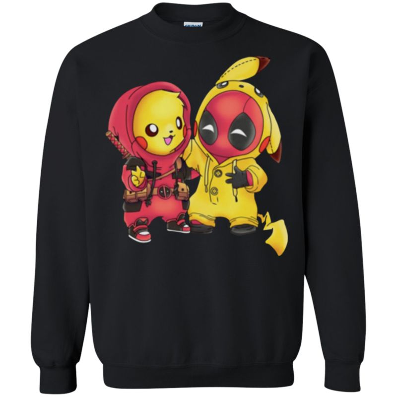 Deadpool Pikachu Shirt Sweatshirt Deadpool Pikachu Shirt Sweatshirt