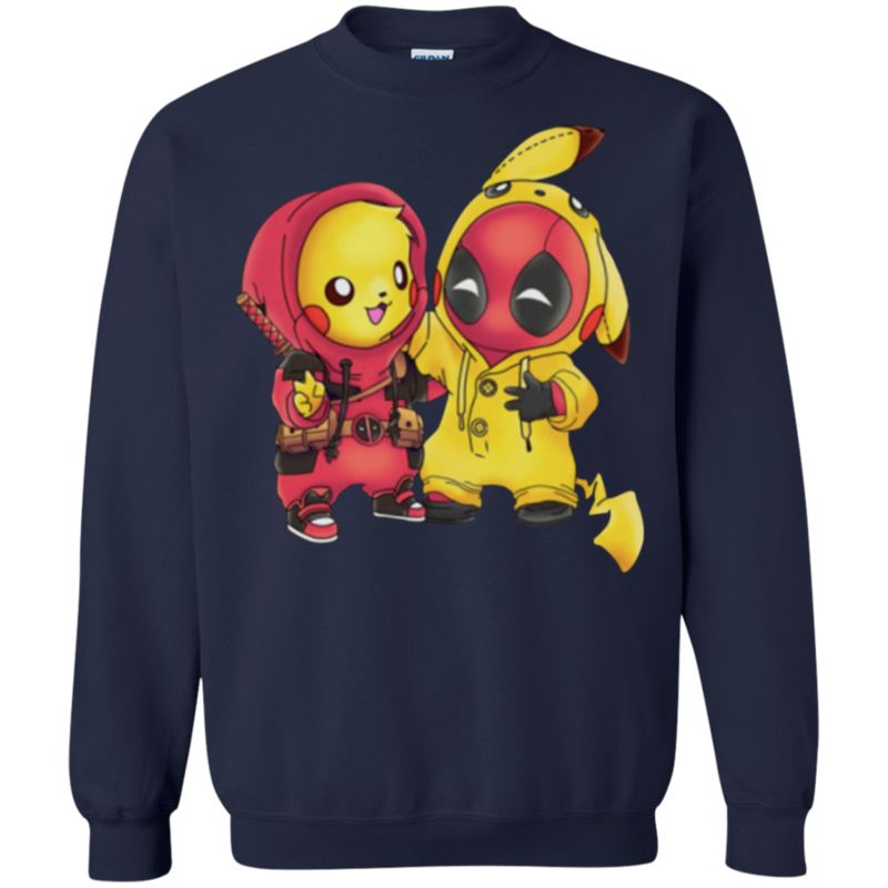 Deadpool Pikachu Shirt Sweatshirt 3 » Cool Gifts for You - Mfamilygift Deadpool Pikachu Shirt Sweatshirt 3