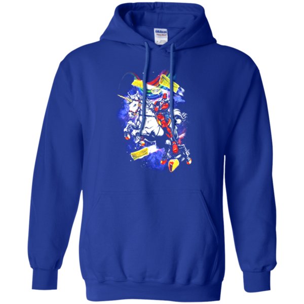 Deadpool Riding Unicorn T Shirt Hoodie Sweater 4 » Cool Gifts for You - Mfamilygift Deadpool Riding Unicorn T Shirt Hoodie Sweater 4