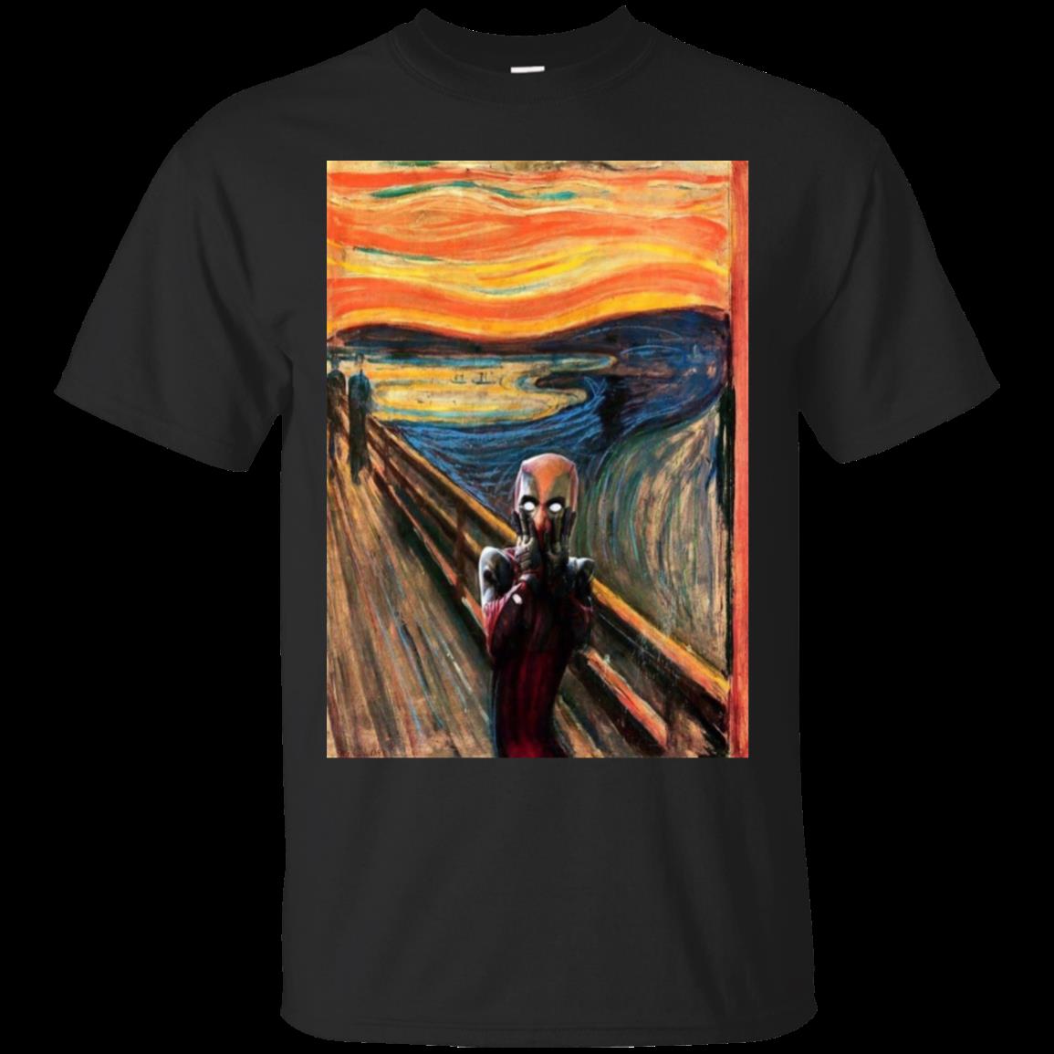 Deadpool The Scream T Shirt Hoodies Sweatshirt