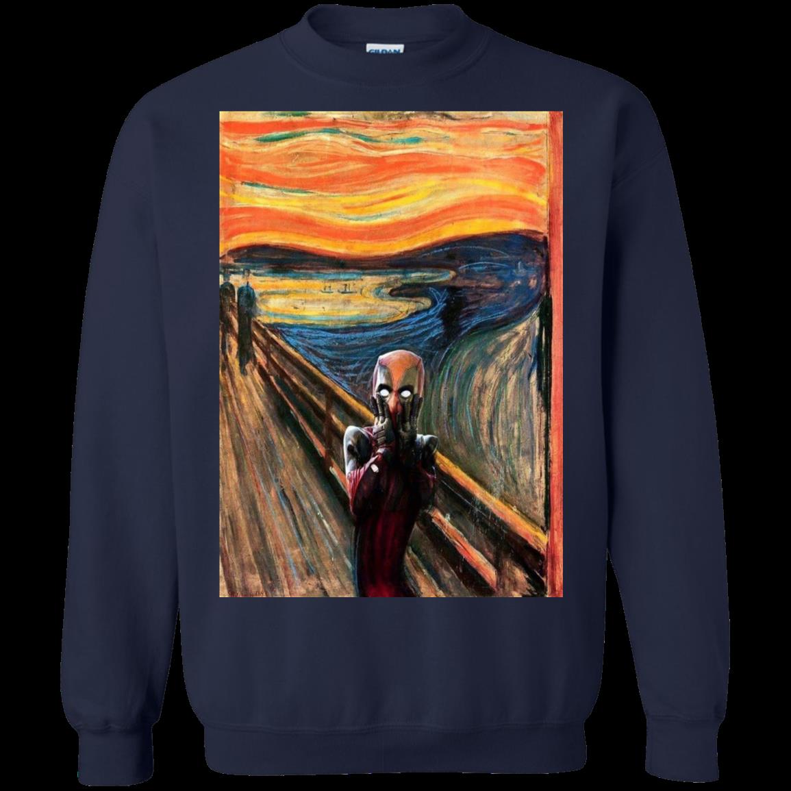 Deadpool The Scream T Shirt Hoodies Sweatshirt 2 » Cool Gifts for You - Mfamilygift Deadpool The Scream T Shirt Hoodies Sweatshirt 2