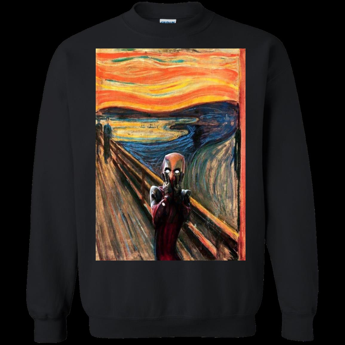 Deadpool The Scream T Shirt Hoodies Sweatshirt 3 » Cool Gifts for You - Mfamilygift Deadpool The Scream T Shirt Hoodies Sweatshirt 3
