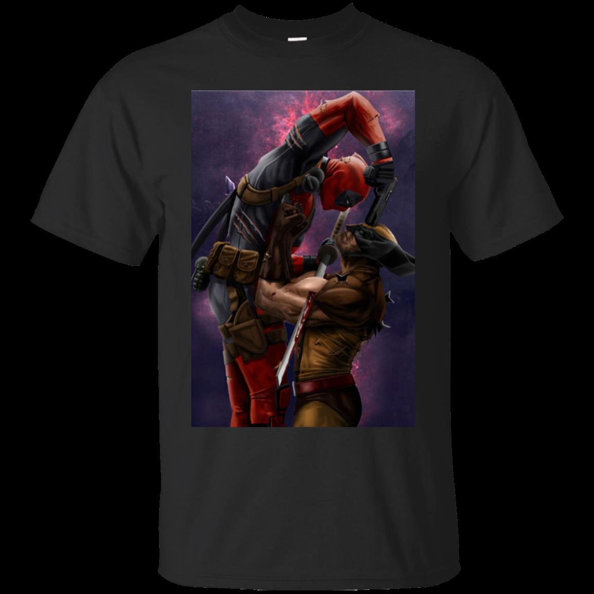 Deadpool Vs Wolverine T Shirt Hoodies Sweatshirt