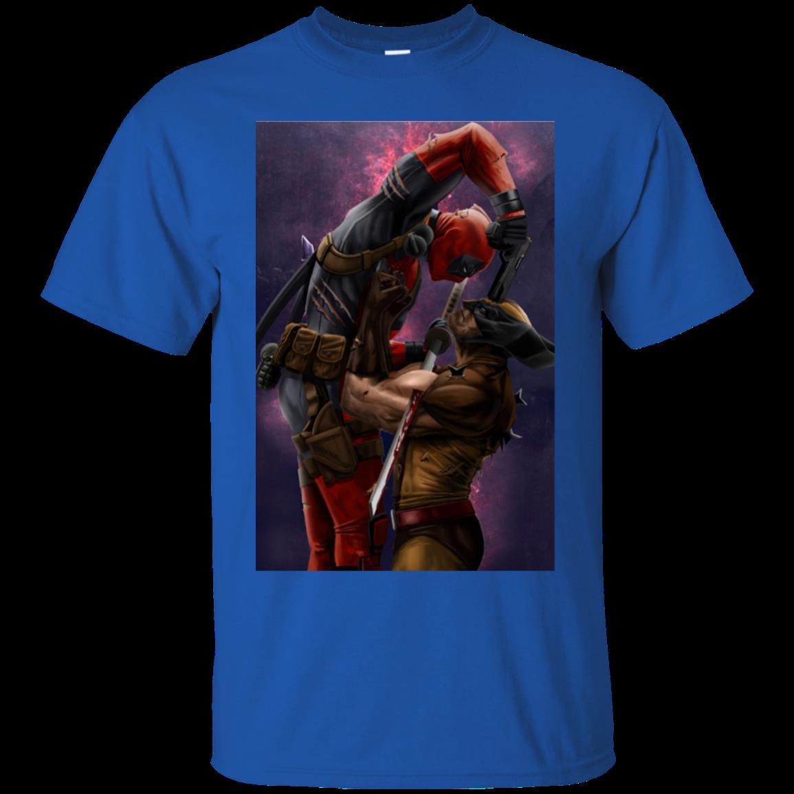 Deadpool Vs Wolverine T Shirt Hoodies Sweatshirt 4 » Cool Gifts for You - Mfamilygift Deadpool Vs Wolverine T Shirt Hoodies Sweatshirt 4