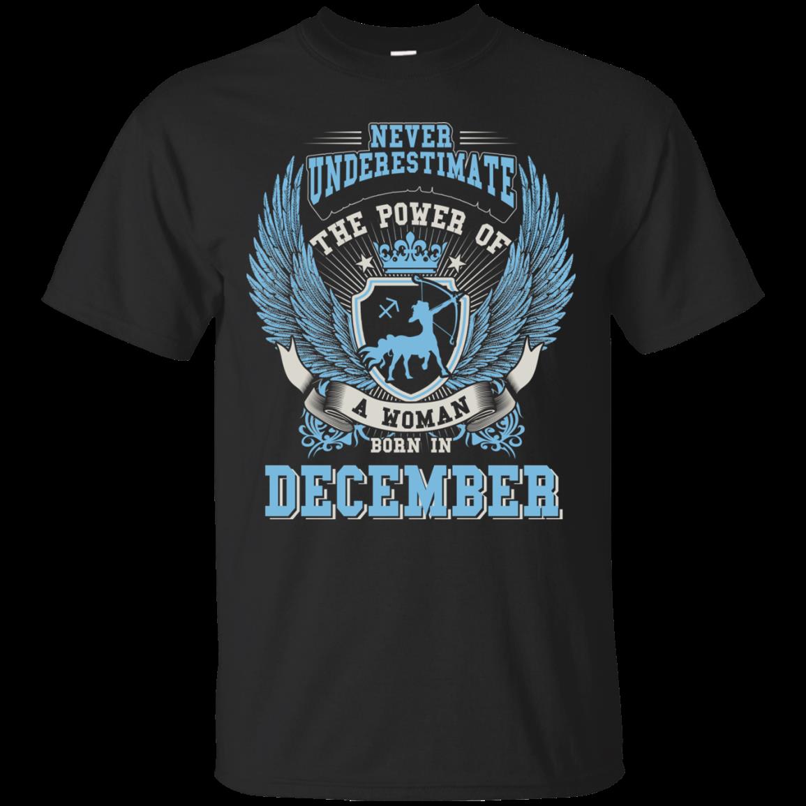 December Woman Shirts Woman Born In December