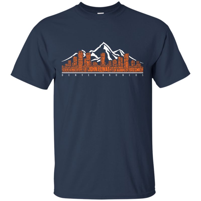 Denver Broncos City Skyline Shirts 1 » Cool Gifts for You - Mfamilygift Denver Broncos City Skyline Shirts 1