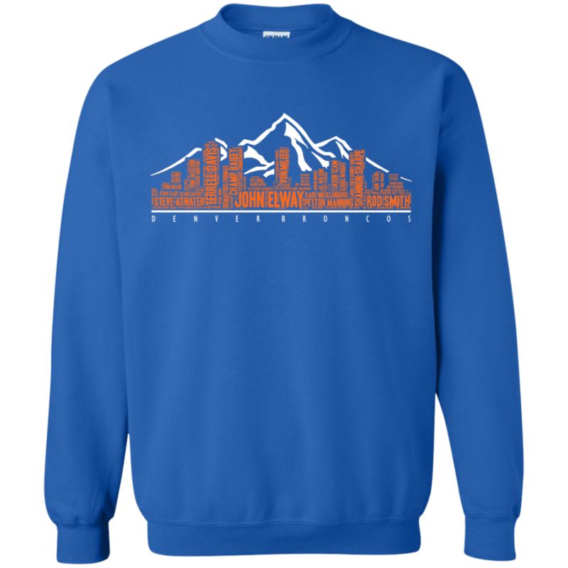 Denver Broncos City Skyline Shirts 2 » Cool Gifts for You - Mfamilygift Denver Broncos City Skyline Shirts 2