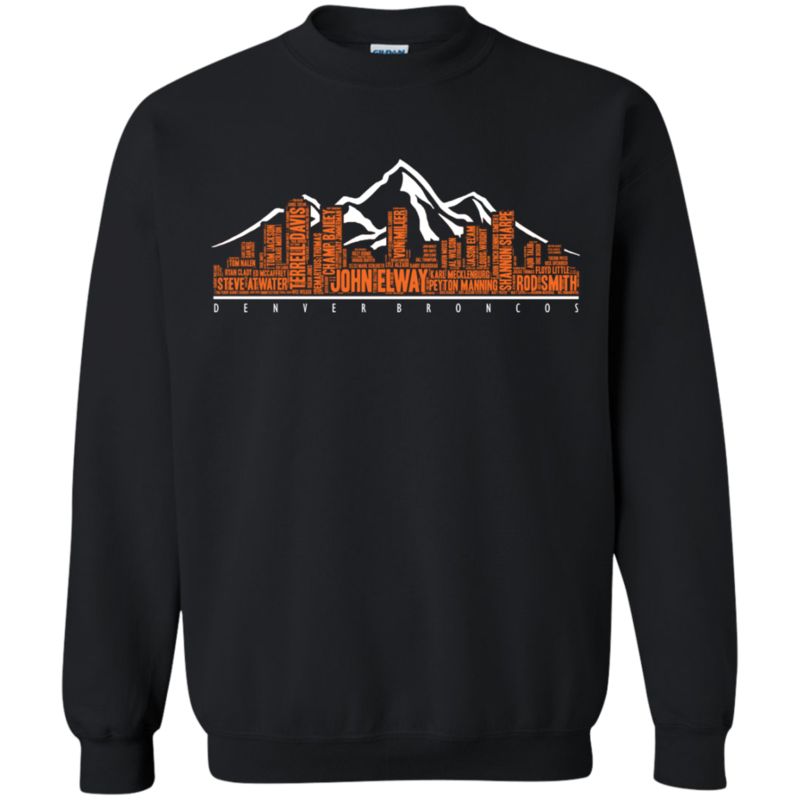 Denver Broncos City Skyline Shirts 3 » Cool Gifts for You - Mfamilygift Denver Broncos City Skyline Shirts 3