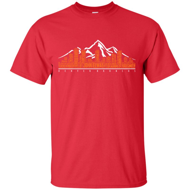Denver Broncos City Skyline Shirts 4 » Cool Gifts for You - Mfamilygift Denver Broncos City Skyline Shirts 4