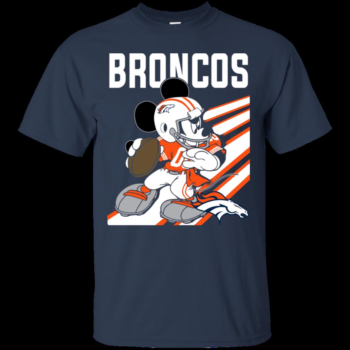 Denver Broncos Mickey Mouse Disney Nfl Shirt Cotton Shirt 1 » Cool Gifts for You - Mfamilygift Denver Broncos Mickey Mouse Disney Nfl Shirt Cotton Shirt 1