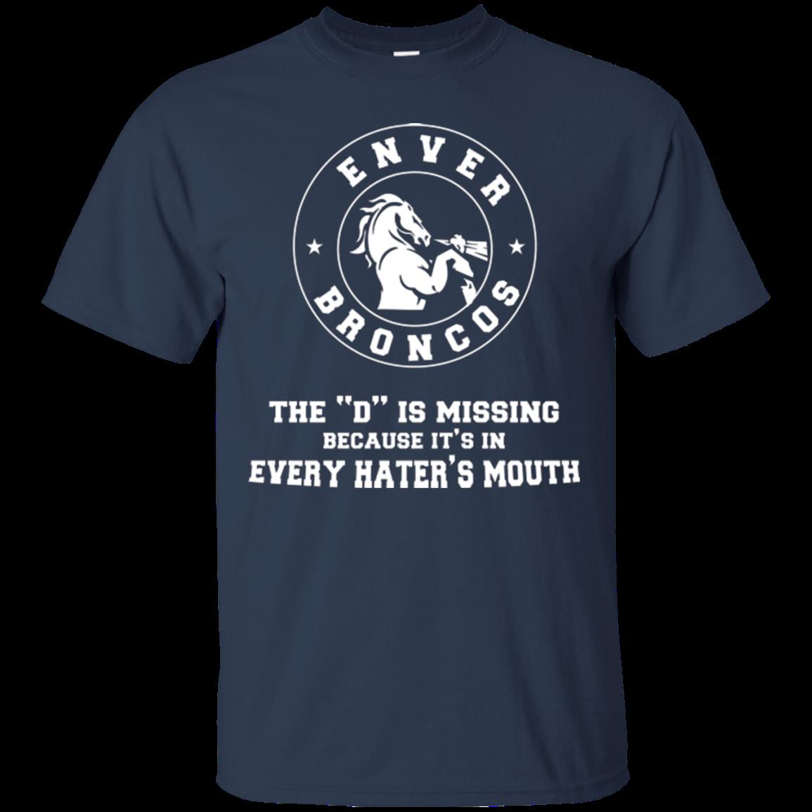 Denver Broncos Shirts The D Is Missing 1 » Cool Gifts for You - Mfamilygift Denver Broncos Shirts The D Is Missing 1