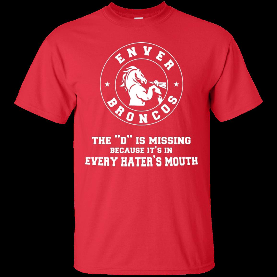 Denver Broncos Shirts The D Is Missing 4 » Cool Gifts for You - Mfamilygift Denver Broncos Shirts The D Is Missing 4