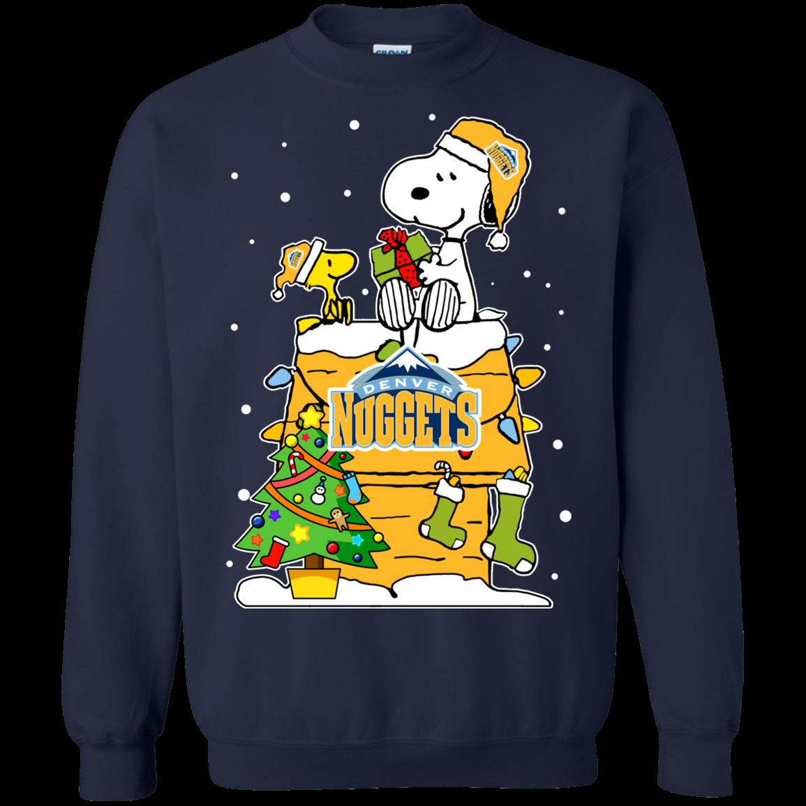 Denver Nuggets Ugly Christmas Sweaters Snoopy Hoodies Sweatshirts 1 » Cool Gifts for You - Mfamilygift Denver Nuggets Ugly Christmas Sweaters Snoopy Hoodies Sweatshirts 1