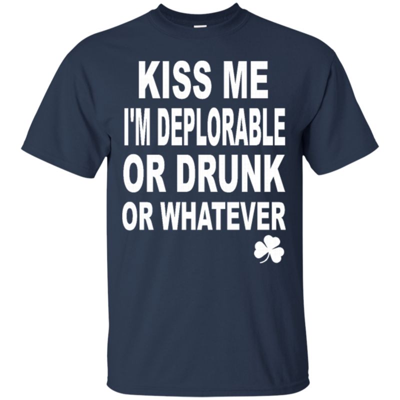Deplorable Irish Shirts Kiss Me I?m Deplorable 1 » Cool Gifts for You - Mfamilygift Deplorable Irish Shirts Kiss Me I?m Deplorable 1