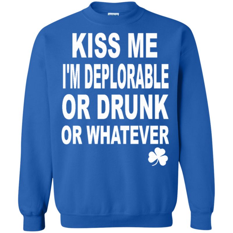 Deplorable Irish Shirts Kiss Me I?m Deplorable 2 » Cool Gifts for You - Mfamilygift Deplorable Irish Shirts Kiss Me I?m Deplorable 2