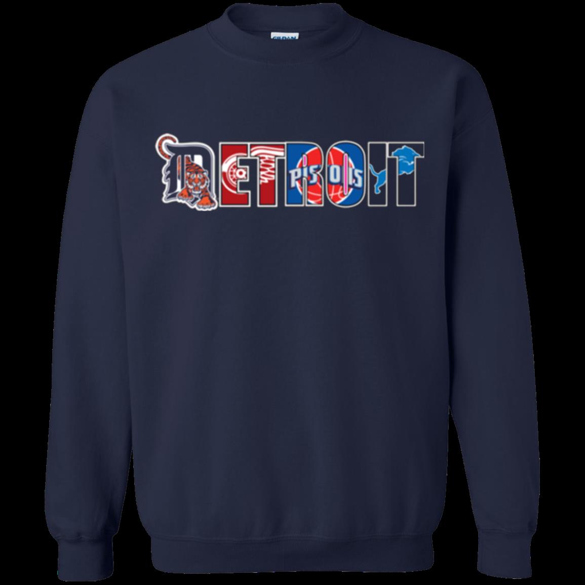 Detroit Lions Detroit Tigers Detroit Pistons Detroit Red Wings Shirt Sweatshirt 1 » Cool Gifts for You - Mfamilygift Detroit Lions Detroit Tigers Detroit Pistons Detroit Red Wings Shirt Sweatshirt 1
