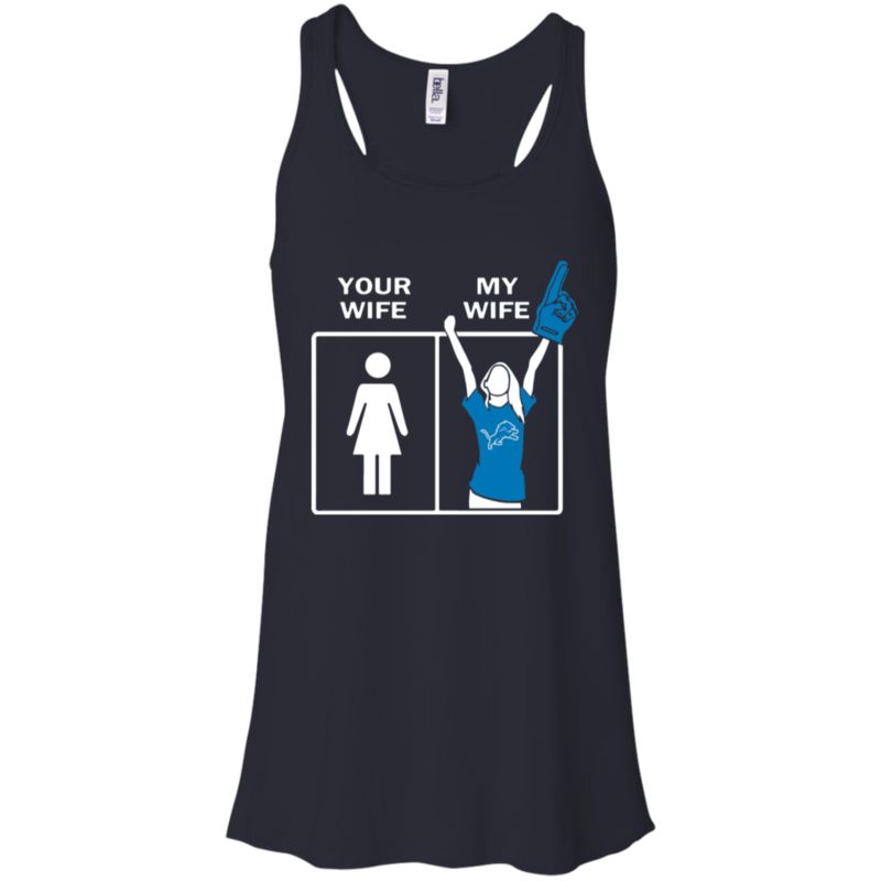 Detroit Lions Wife Husband Shirts Your Wife My Wife 1 » Cool Gifts for You - Mfamilygift Detroit Lions Wife Husband Shirts Your Wife My Wife 1