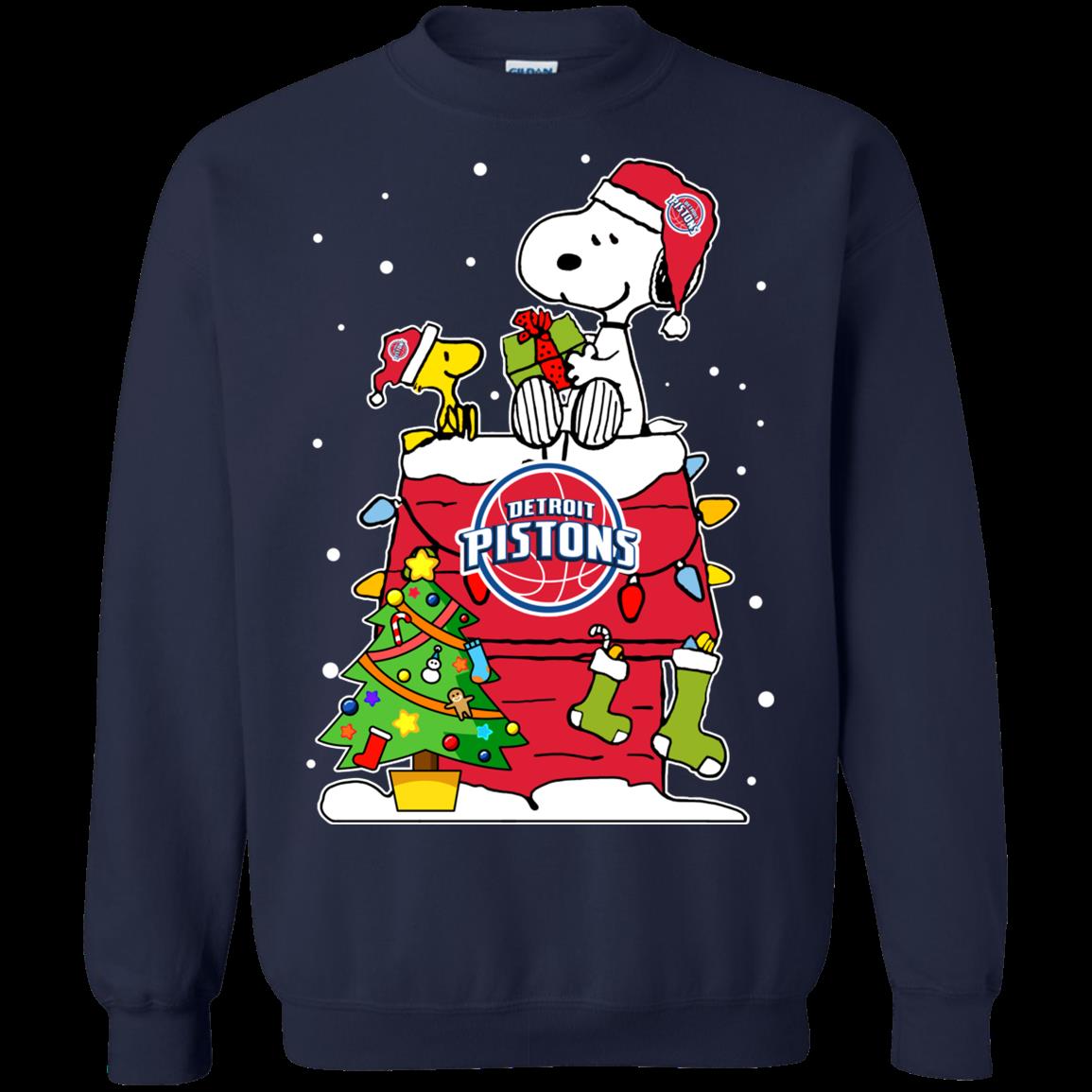 Detroit Pistons Ugly Christmas Sweaters Snoopy T Shirt Hoodies Sweatshirt 1 » Cool Gifts for You - Mfamilygift Detroit Pistons Ugly Christmas Sweaters Snoopy T Shirt Hoodies Sweatshirt 1