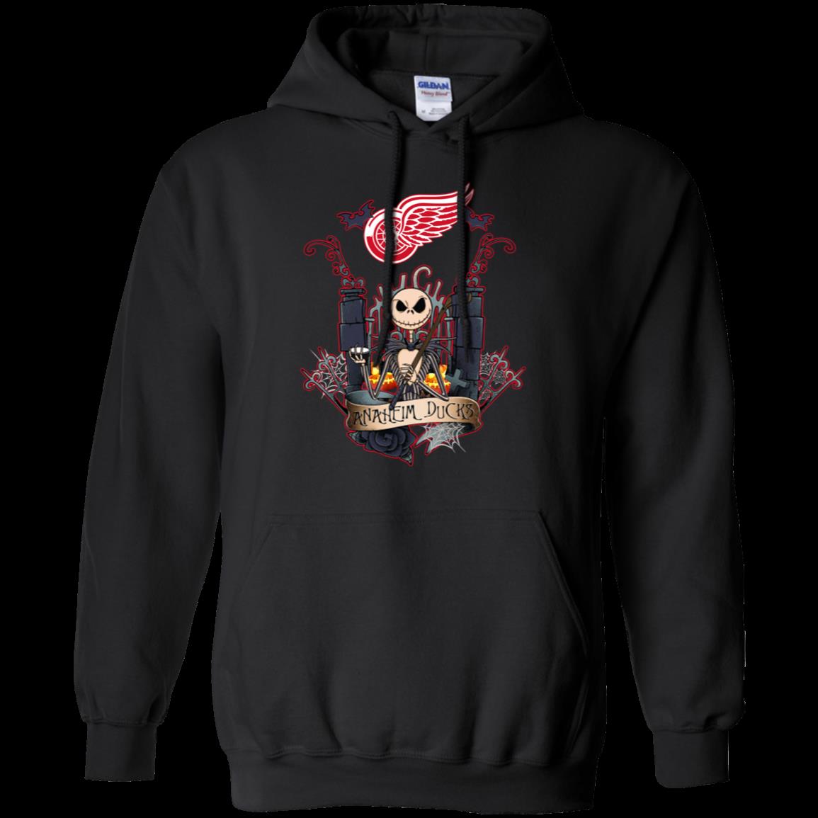 Detroit Red Wings Jack Skellington This Is Halloween Nhl Shirt Hoodie Detroit Red Wings Jack Skellington This Is Halloween Nhl Shirt Hoodie