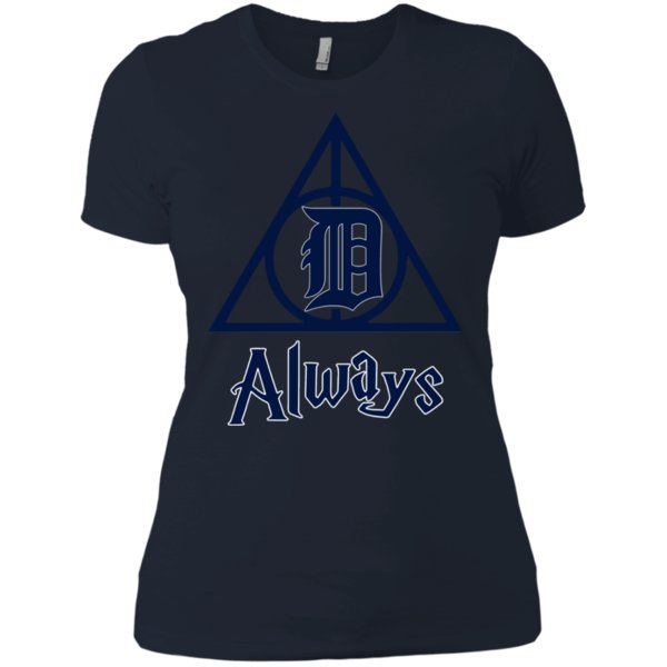 Detroit Tigers Always Harry Potter Deathly Hallows Ladies? Boyfriend Shirt 1 » Cool Gifts for You - Mfamilygift Detroit Tigers Always Harry Potter Deathly Hallows Ladies? Boyfriend Shirt 1