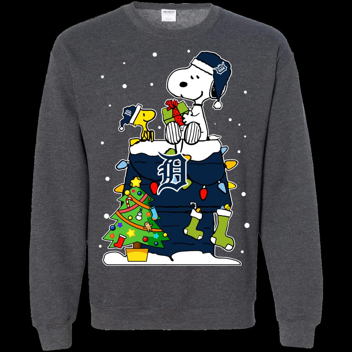 Detroit Tigers Ugly Christmas Sweaters Snoopy T Shirt Hoodies Sweatshirt 2 » Cool Gifts for You - Mfamilygift Detroit Tigers Ugly Christmas Sweaters Snoopy T Shirt Hoodies Sweatshirt 2