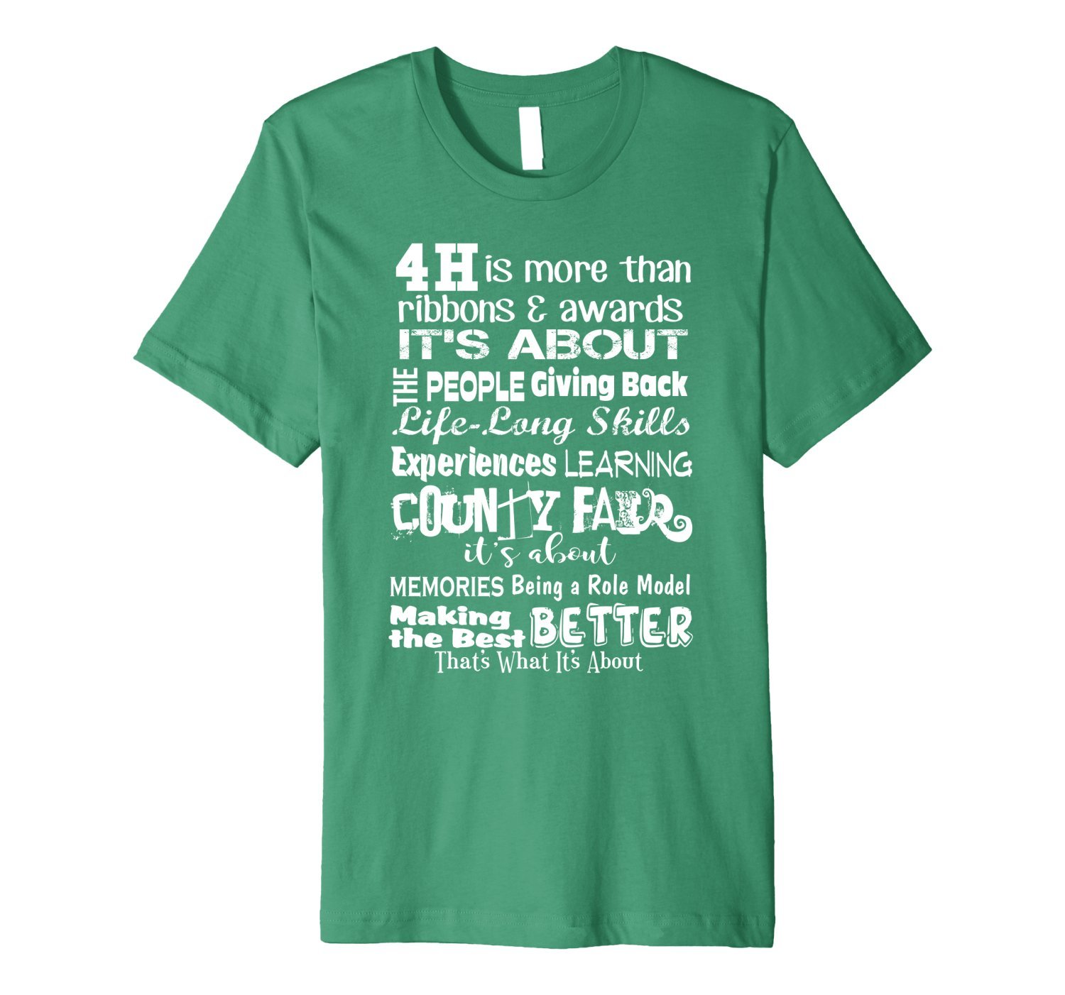 4-H County Fair Shirt, 4H is more than ribbons and awards 1 » Cool Gifts for You - Mfamilygift 4-H County Fair Shirt, 4H is more than ribbons and awards 1