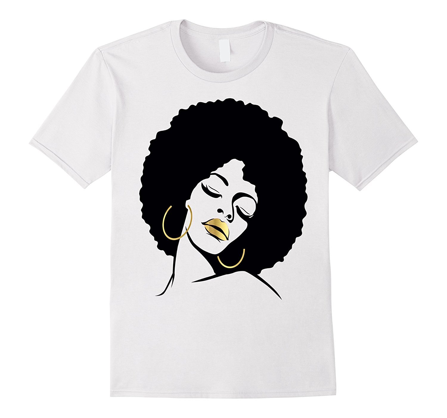 Afro Diva Black Girl Magic Shirt Gold Lips Natural Melanin 1 » Cool Gifts for You - Mfamilygift Afro Diva Black Girl Magic Shirt Gold Lips Natural Melanin 1