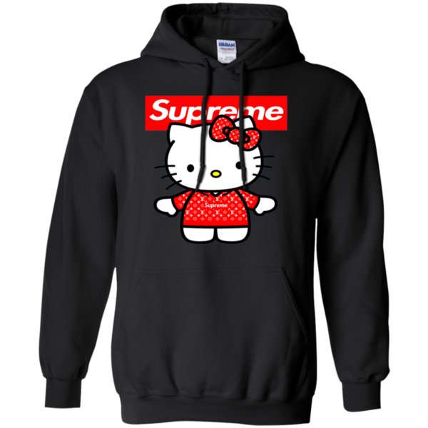 Get Here Hello Kitty Supreme Hoodie