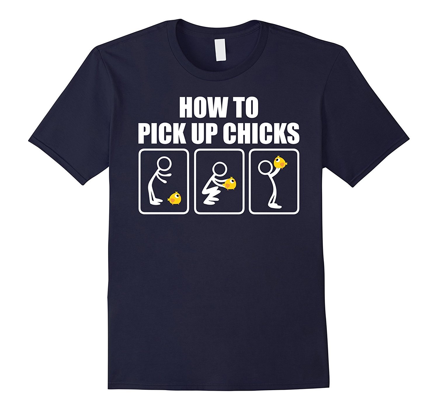 How To Pick Up Chicks T-Shirt 1 » Cool Gifts for You - Mfamilygift How To Pick Up Chicks T-Shirt 1