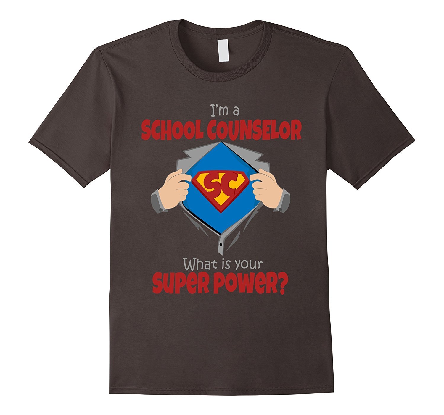 Im A School Counselor Whats Your Superpower Funny T-Shirt 2 » Cool Gifts for You - Mfamilygift Im A School Counselor Whats Your Superpower Funny T-Shirt 2