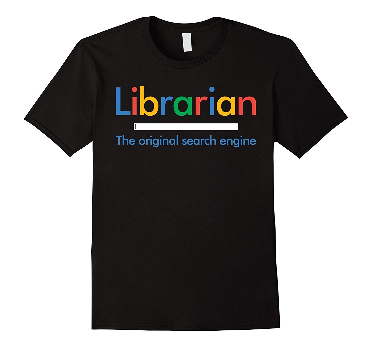 Librarian Shirt ' The Original Search Engine ' Funny T-Shirt