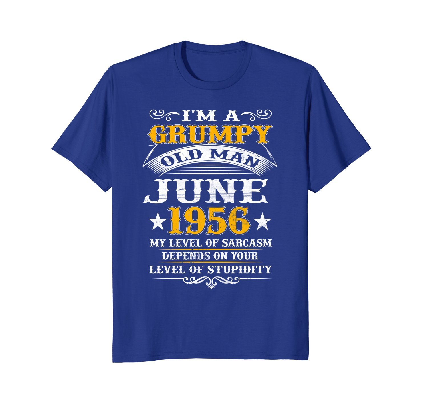 Mens Grumpy Old Man June 1956 62nd Birthday Gift T-Shirt 2 » Cool Gifts for You - Mfamilygift Mens Grumpy Old Man June 1956 62nd Birthday Gift T-Shirt 2