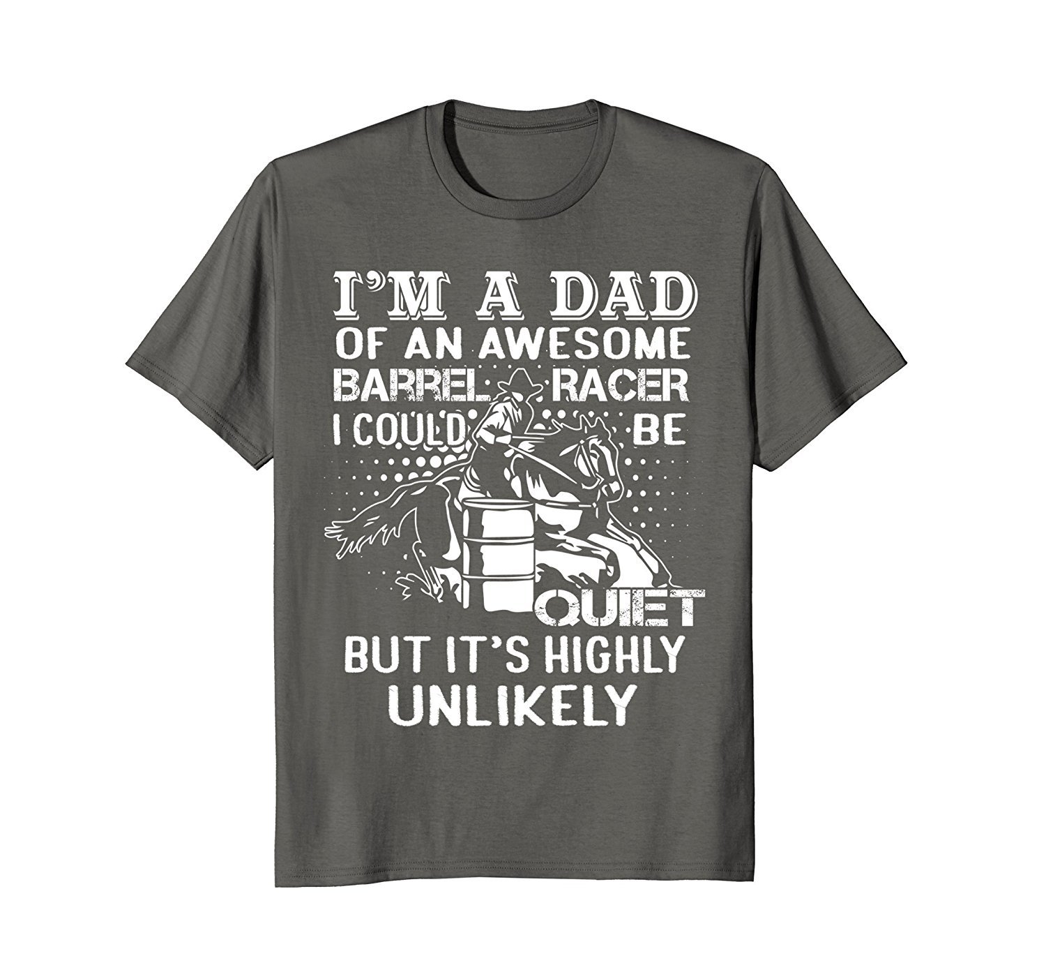 Mens Horse Riding T-Shirt Barrel Racing Dad Gift Funny Racer Tee 2 » Cool Gifts for You - Mfamilygift Mens Horse Riding T-Shirt Barrel Racing Dad Gift Funny Racer Tee 2