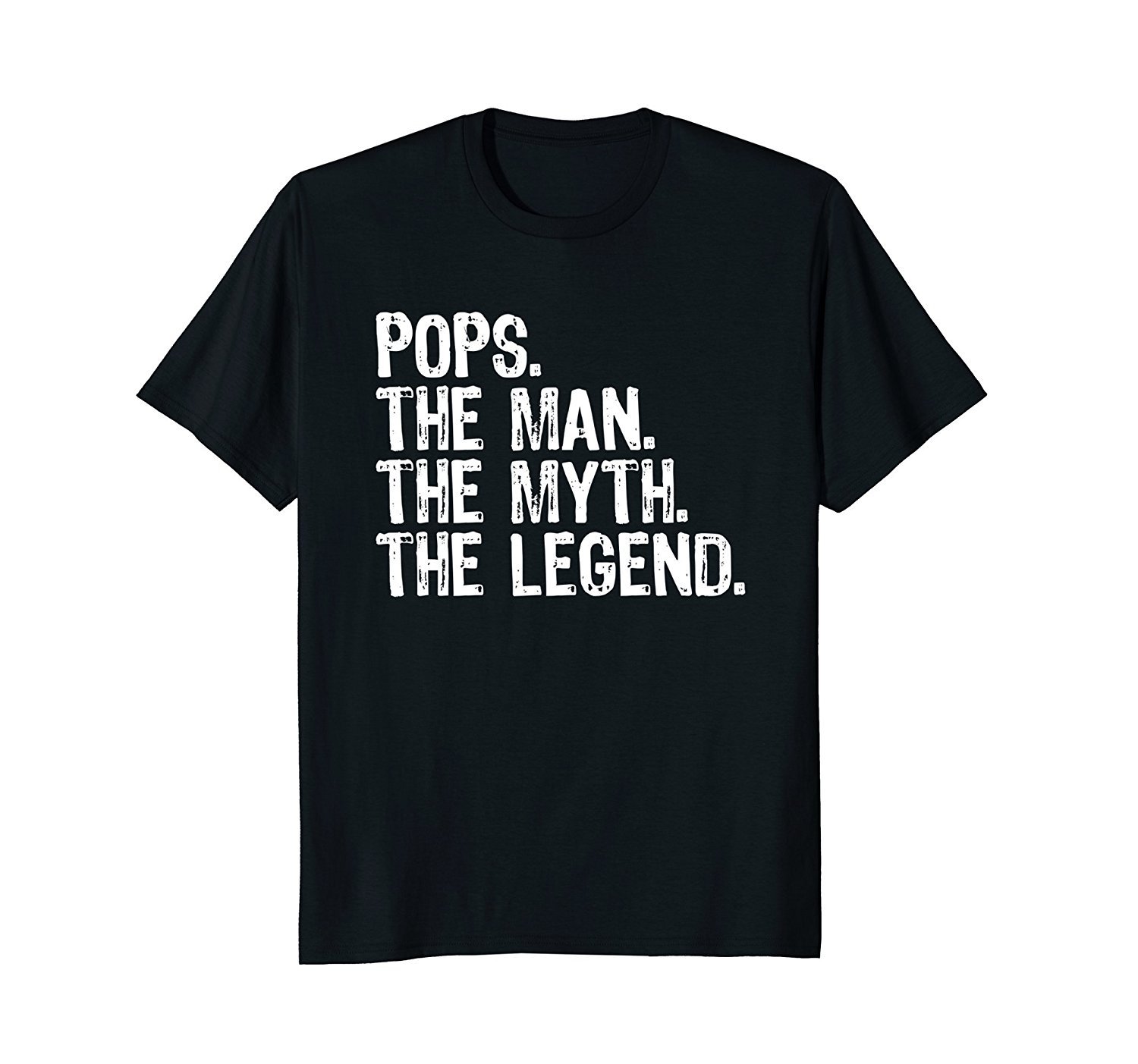 Mens Pops The Man The Myth The Legend T-Shirt Mens Pops The Man The Myth The Legend T-Shirt